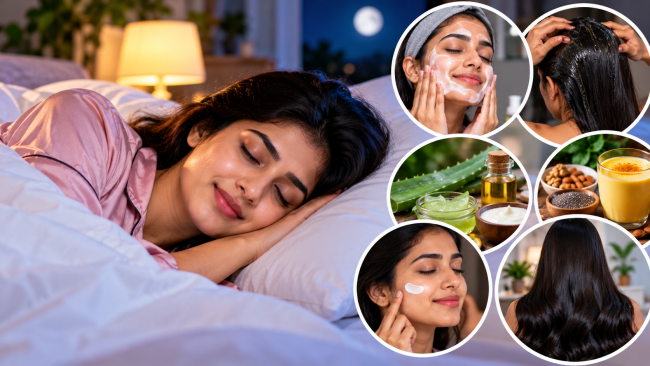 రేయింబవళ్లు మెరిసే చర్మం, ఒత్తైన జుట్టు కోసం నైట్ కేర్ రొటీన్: రాత్రి వేళ పాటించాల్సిన కీలక సూత్రాలు