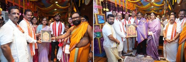 రాత్రి కనకదుర్గమ్మను దర్శించుకున్న హోంమంత్రి వంగలపూడి అనిత