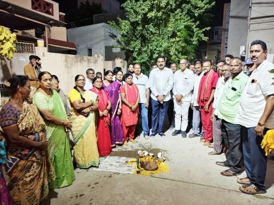 తాడిగడప మున్సిపాలిటీ అభివృద్ధికి రూ.95 లక్షలు 