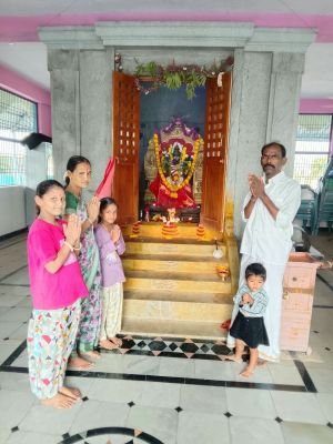మధుసూదన్ గౌడ్ రామగిరి సూర్య : మహా చండీ దేవి అవతారంలో దర్శనం ఇచ్చిన రామగిరి గంగమ్మ తల్లి