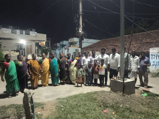 మోతే గ్రామంలో ఐమాక్స్ లైట్స్ ప్రారంభం