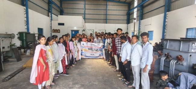 విశ్వం ఈఈఈ విద్యార్థులచే పారిశ్రామిక సందర్శన