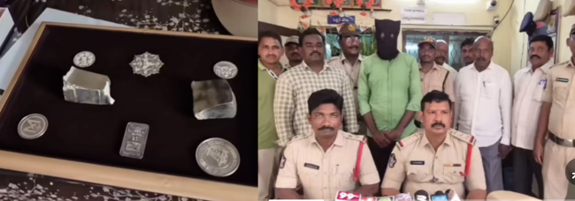 మచిలీపట్నంలో వరుస ఇళ్ల దొంగతనాల కేసుల ఛేదన.. నిందితుడి అరెస్ట్‌, చోరీ సొత్తు స్వాధీనం