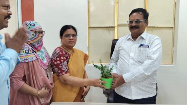 నంద్యాల జిల్లా పరిషత్ సిఇఓగా బాధ్యతలు చేపట్టిన శివశంకర్