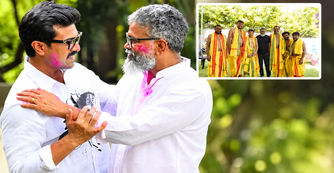 మెగా పవర్ స్టార్ రామ్ చరణ్ - సుకుమార్ ఆర్సీ 17 కొత్త ఆఫీస్ పూజా కార్యక్రమాలు పూర్తి!