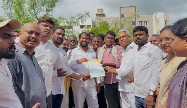 పిన్నింటి రమణ కు ముఖ్యమంత్రి సహాయ నిధి అందించిన ఎమ్మెల్యే ఎన్ ఈ ఆర్ 