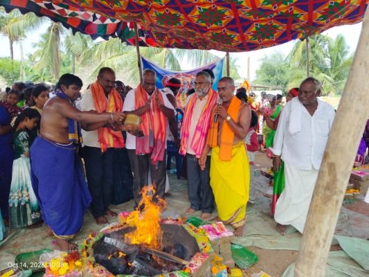 రామాలయం గుడికి శంకుస్థాపన