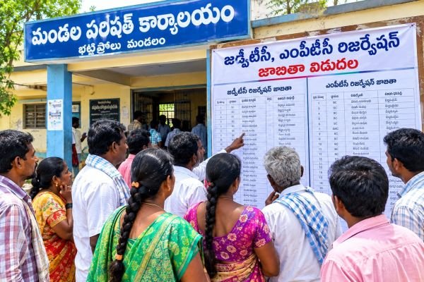 భట్టిప్రోలు మండలంలో జడ్పీటీసీ, ఎంపీటీసీ లకు రిజర్వేషన్ల ఖరారు