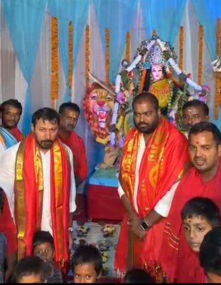 భక్తిశ్రద్ధలతో అన్నదానం.. అమ్మవారిని దర్శించుకున్న భద్రారెడ్డి