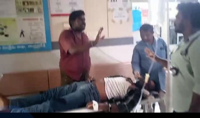 కొయ్యలగూడెం ప్రాథమిక ఆరోగ్య కేంద్రంలో - పేషెంట్ ప్రాణాలతో చెలగాటం