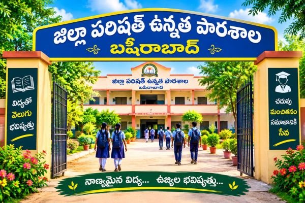 బషీరాబాద్ విద్యార్థులకు తీపి కబురు.. జిల్లా పరిషత్ హైస్కూల్‌ తెలంగాణ పబ్లిక్ స్కూల్‌గా అప్‌గ్రేడ్‌.. ఎమ్మెల్యే మనోహర్ రెడ్డి చొరవతో రూ.11 కోట్ల విడుదలకు జీవో జారీ