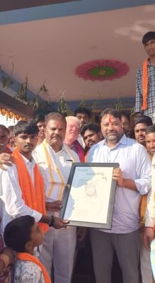పంచముఖ ఆంజనేయ స్వామి విగ్రహ ప్రతిష్ఠాపన మహోత్సవానికి హాజరైన సుంకిరెడ్డి 