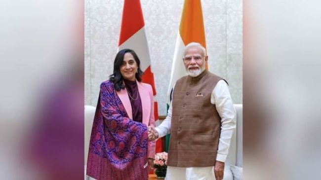  భారత్ - కెనడా ద్వైపాక్షిక సంబంధాల బలోపేతమే లక్ష్యం: ప్రధాని నరేంద్ర మోదీతో కెనడా విదేశాంగ మంత్రి అనితా ఆనంద్ భేటీ!