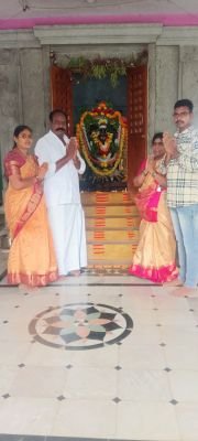 లలితా త్రిపుర సుందరి దేవి అవతారంలో దర్శనమిచ్చిన రామగిరి గంగమ్మ తల్లి 