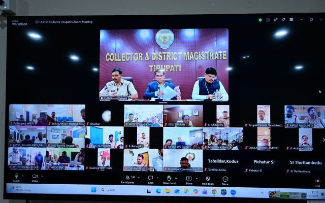 స్థానిక సంస్థల ఎన్నికల ప్రవర్తనా నియమావళి అమలుపై సమీక్ష