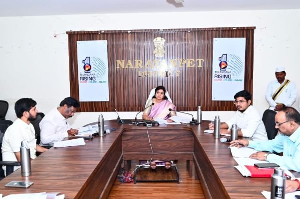 ఎల్‌నినో ప్రభావంతో తలెత్తే నీటి ఎద్దడిని ఎదుర్కొనేందుకు ముందస్తు కార్యాచరణ ప్రణాళికలు సిద్ధం చేయాలి : నారాయణపేట జిల్లా కలెక్టర్ ప్రియాంక
