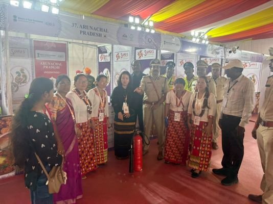 జాతీయ సరస్ ఉత్సవంలో అగ్నిప్రమాదాల నివారణపై అవగాహన