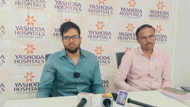 యశోద ఆస్పత్రిలో అధునాతన రోబోటిక్ ఎండోస్కోపీ ద్వారా న్యూరో చికిత్సలు -న్యూరో సర్జన్  డాక్టర్ కృష్ణ తేజ్  రెడ్డి