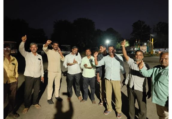 ఆర్టీసీ డిపో కార్మిక ఎన్నికల్లో టీజేఎంయూ ఘన విజయం