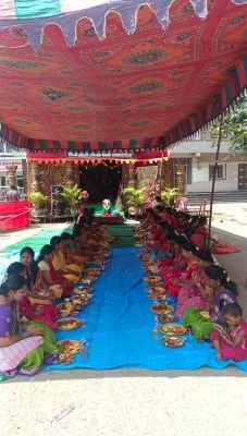 లలిత త్రిపురసుందరి దేవిగా భక్తులకు దర్శనం