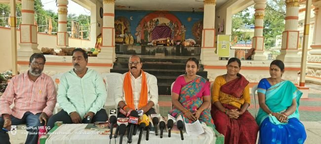 శివాలయం అవినీతి  ఆరోపణలు నిరూపించండి 