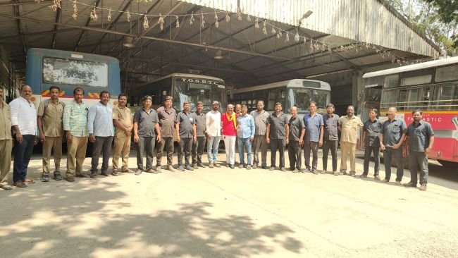 మేడ్చల్ డిపో TJMU ఘన విజయం.. గౌరవ అధ్యక్షుడిగా జగన్ గౌడ్, సెక్రటరీగా శ్రీనివాస్