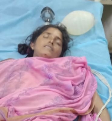 పిడుగుపాటుకు గురై మహిళా  కూలి మృతి 