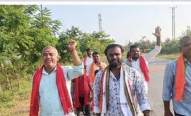 అప్పాజీపల్లి నుంచి ఏడుపాయలకు భక్తుల పాదయాత్ర