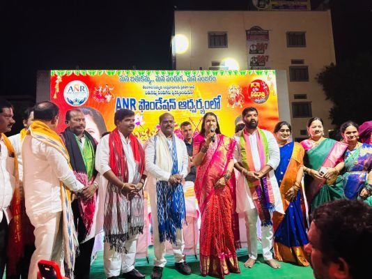 ఏఎన్ఆర్ ఫౌండేషన్ ఆధ్వర్యంలో ఘనంగా దాండియా, బతుకమ్మ సంబరాలు 