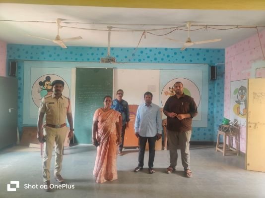 స్థానిక ఎన్నికల కౌంటింగ్ కేంద్రాల పరిశీలన