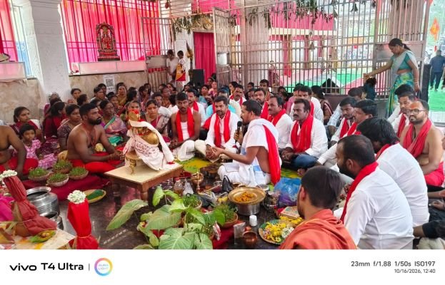 ఆధ్యాత్మికతతో మానసిక ప్రశాంతత... బిఆర్ఎస్ యువనేత వై రవీందర్ యాదవ్