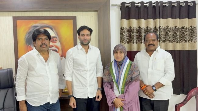 జగ్గయ్యపేట మున్సిపల్ చైర్మన్ అభ్యర్థిగా షేక్ హఫీజున్సీసా  వైఎస్ఆర్ సీపీ తరఫున అధికారికంగా ప్రకటించిన పార్టీ నాయకత్వం