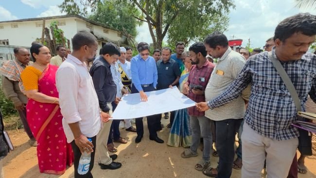 భూ సర్వే పారదర్శకంగా నిర్వహించాలి : జిల్లా కలెక్టర్ అంకిత్