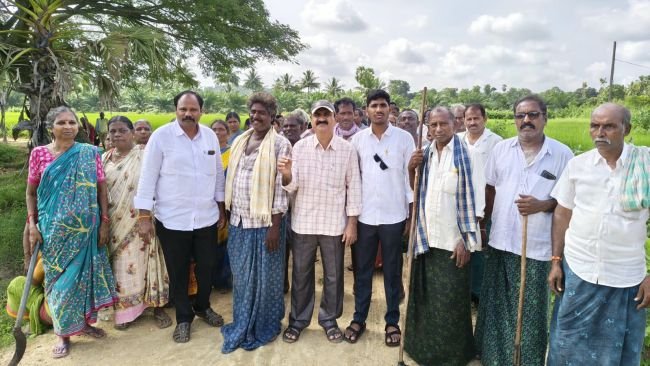 గండిగూడెంలో ఉపాధి పనులు పునఃప్రారంభం  కలెక్టర్, ఎమ్మెల్యే, ఎంపీకి సామాజిక కార్యకర్తల కృతజ్ఞతలు