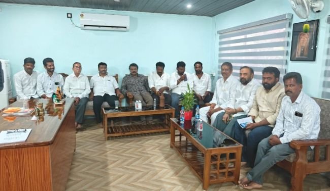 గడ్డమణుగు రవికుమార్ నివాసంలో పోలవరం నియోజకవర్గ కోర్ కమిటీ సమావేశం
