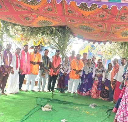 వెలుగురాళ్ల తండాలో తుల్జా భవానీ నూతన దేవాలయ ప్రారంభం*