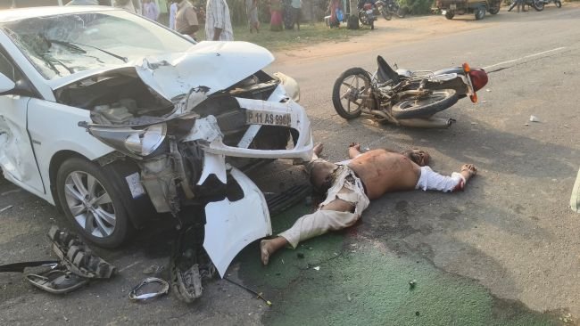 కప్పరావుపేట వద్ద ఘోర రోడ్డు ప్రమాదం
