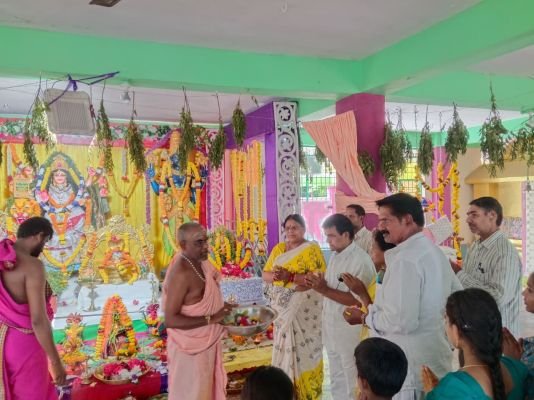 ఎల్.కోట శ్రీ సీతారామ స్వామి ఆలయంలో వైభవంగా దేవీ నవరాత్రులు