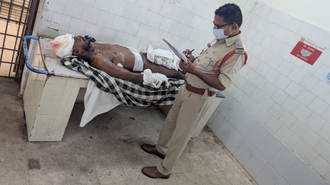 ప్రమాదంలో గాయపడిన వ్యక్తి మృతి.