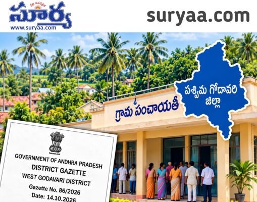పశ్చిమగోదావరి జిల్లాలో పంచాయతీ రిజర్వేషన్లు ఖరారు  393 సర్పంచ్‌ స్థానాలు, 4,206 వార్డులకు కేటాయింపులు.. 