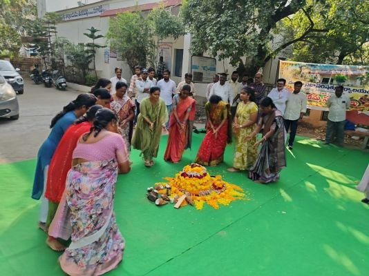 శంకర్పల్లి లో బతుకమ్మ సంబరాలు