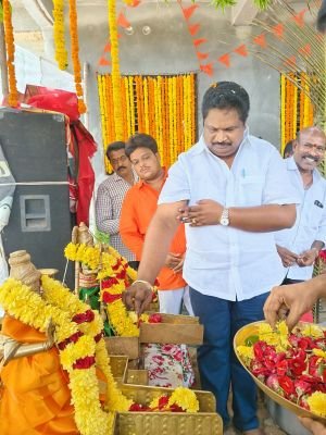 అయ్యప్ప స్వామి నూతన పీఠం ప్రారంభోత్సవం