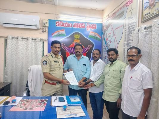 పోలీసులకు నర్సరీ అసోసియేషన్ వినతి