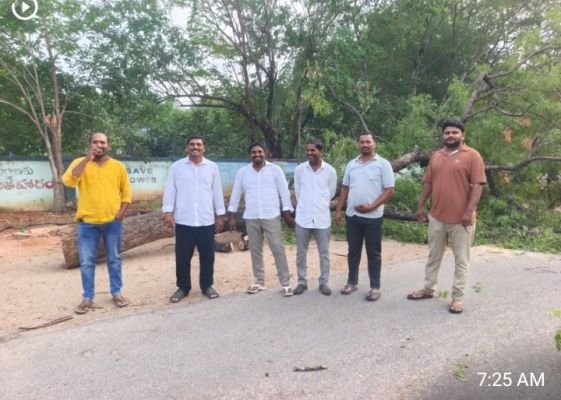 రోడ్డు విస్తరణ పనుల పర్యవేక్షణ