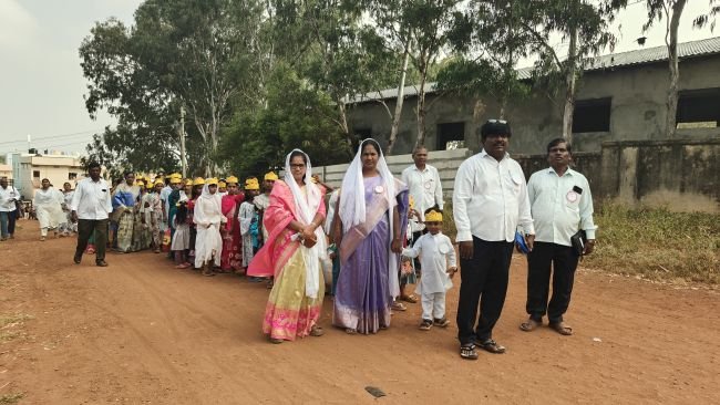 చేవెళ్లలో ఘనంగా విరామ బైబిల్ పాఠశాల కార్యక్రమం
