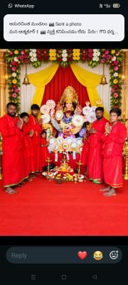 లక్ష్మీదేవి అవతారంలో దుర్గమాత 