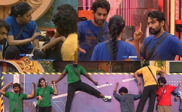 బిగ్‌బాస్ హౌస్‌లో అనూహ్య పరిణామాలు: త్రిగుణ్ డబుల్ గేమ్‌, కెప్టెన్‌గా రాంప్రసాద్‌ విజయం!