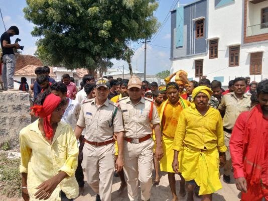 అడెల్లి గంగనీళ్ల జాతరకు పటిష్ట భద్రత - జిల్లా ఎస్పీ డా. జి. జానకి షర్మిల