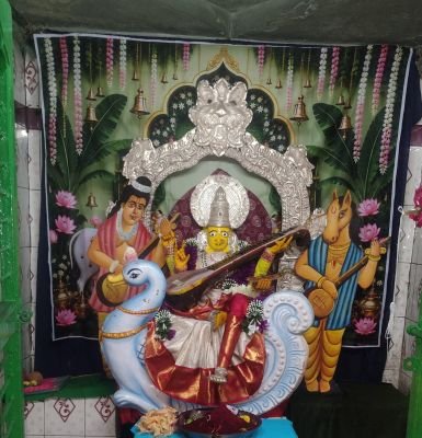 శ్రీ సరస్వతి దేవి అలంకారంలో అమ్మవారు