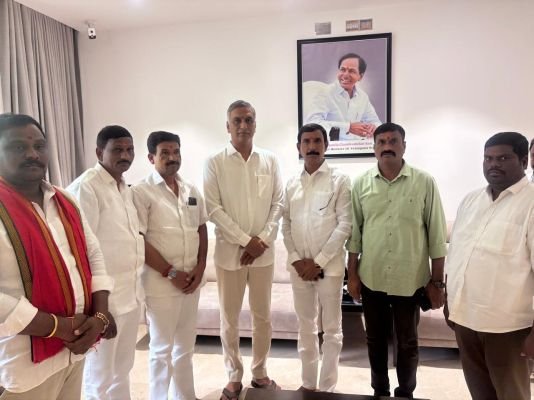 అమీన్పూర్ శోభాయాత్రకు ముఖ్య అతిథిగా హరీష్ రావుఆహ్వానించిన తుమ్మల పాండురంగారెడ్డి 